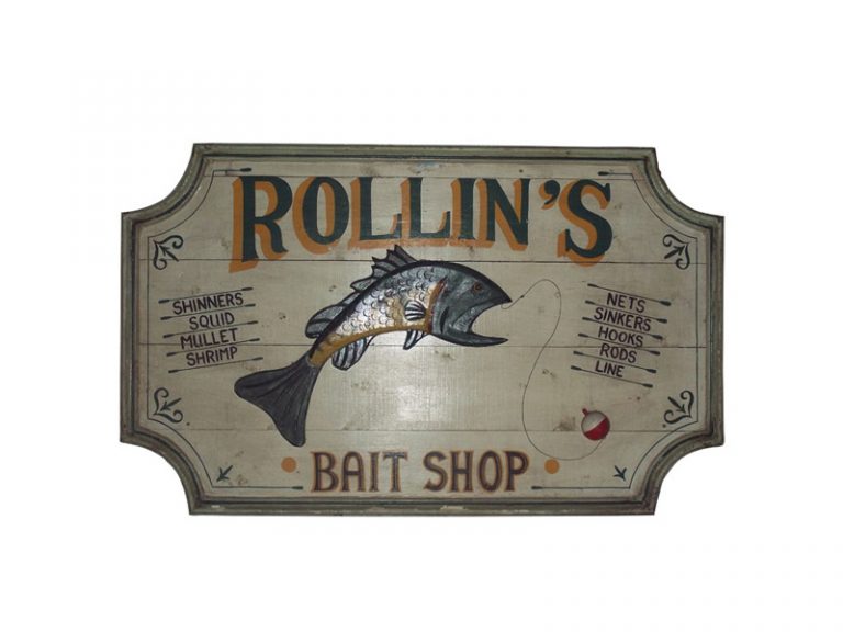 Bait Shop Sign Flat - ELEMENT