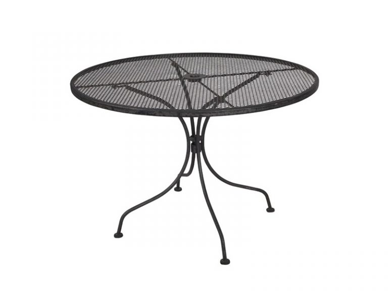 Round Steel Mesh Patio Table - ELEMENT